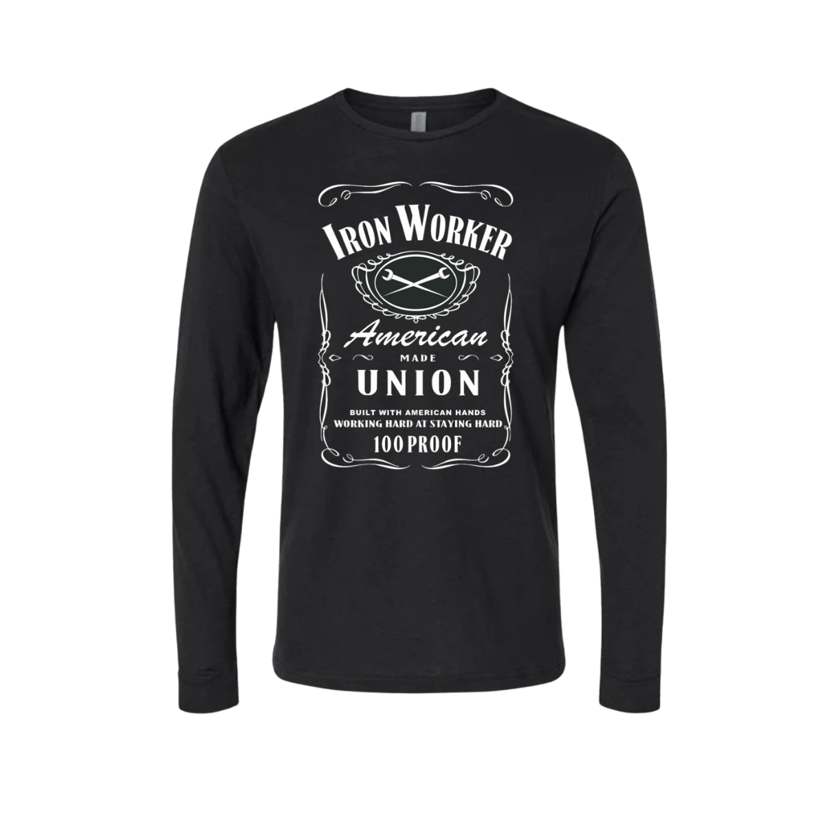 Iron Worker Jack Daniel's Long-Sleeve T-Shirt - Beast Side